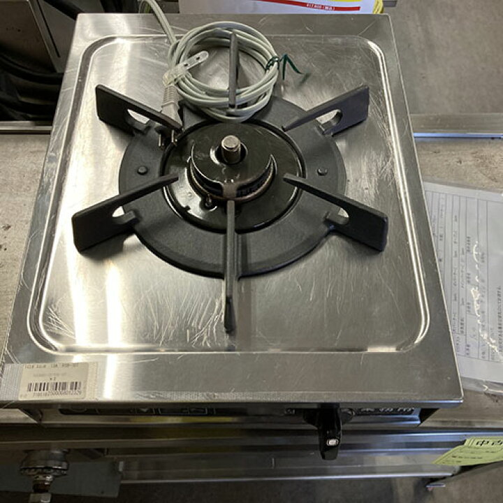 楽天市場】【中古】1口ガスコンロ リンナイ(Rinnai) RSB-10T 幅324 