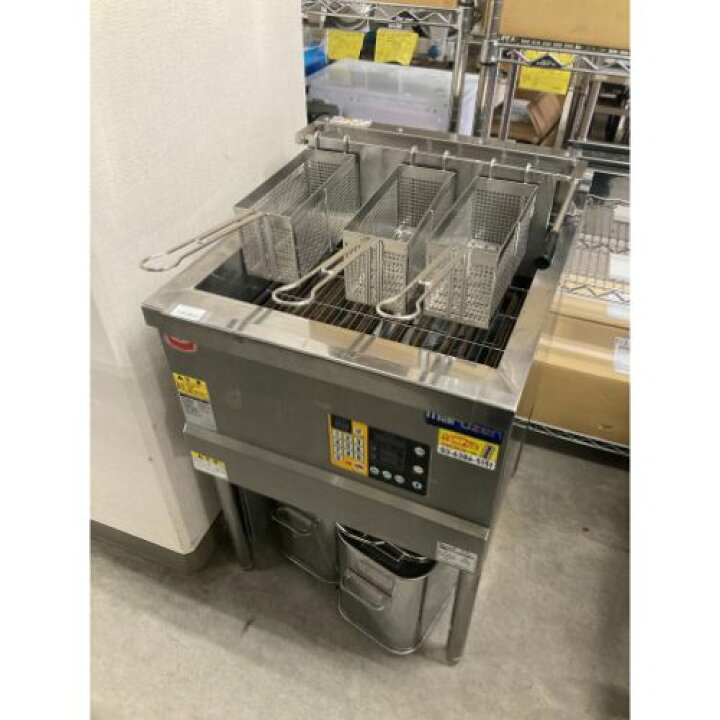 楽天市場】【業界最長1年保証】【中古】電気フライヤー マルゼン MEF 