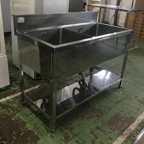 楽天市場】2層シンク 中古 1200 600の通販