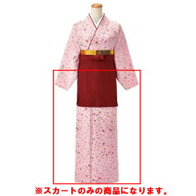 茶衣着 スカート 透かし文様に花柄ピンク OD248 /業務用/新品/小物送料対象商品