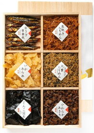濱金 三河つくだ煮 杉重詰 SH 詰合わせギフト 6品入｜創業明治7年 老舗の高級佃煮を贈り物に