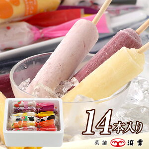 アイスキャンディ詰合せ14本(1992)【クール 冷凍便 アイス アイスキャンディー アイスクリーム お中元 お歳暮 ギフト 詰め合わせ 高知 浜幸 お取り寄せ お土産】