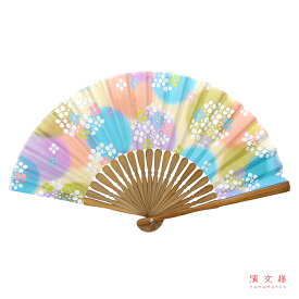 濱文様　てぬぐい扇子　愛しあじさい