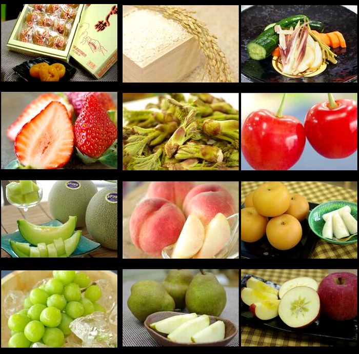 山形県産のフルーツ＆農産物頒布会 「12ヶ月」果物コース定期購入
