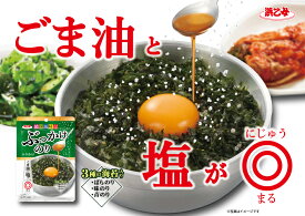 ふりかけ 韓国海苔 韓国風 味付 ぶっかけ のりふりかけ 23g(10個セット) 浜乙女 簡単 韓国 韓国のり ごま油