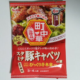 びっくり亭本家監修 スタミナ豚キャベツの素 3〜4人前 メール便送料無料 ポイント消化 400