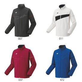 名入れ刺繍OK!　ヨネックス　テニス　バドミントン　トレーニングウェア　ニットウォームアップシャツ（フィットスタイル）　50178