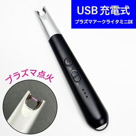 充電式 プラズマ アークライター ミニDX 【USB充電式】 風に強い 簡単着火 線香 ローソク 墓参り アウトドア BBQ フィッシング 釣り 携帯 小型 軽量 経済的 エコ 電子ライター 電気ライター 家庭用 ミニタイプ 火が出ない 便利 スイッチが軽い シンプル 高齢者向け 女性向け