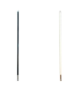 100cm ノンラジアル アンテナ 300MHz帯受信対応 　144/430MHz 　M型 長い ロング アンテナ　デュアルバンド 白 黒 ホワイト ブラック