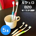 【送料無料！】ルシェロ B-20 M S ピセラ 歯ブラシ 5本 ふつう やわらかめ 選択