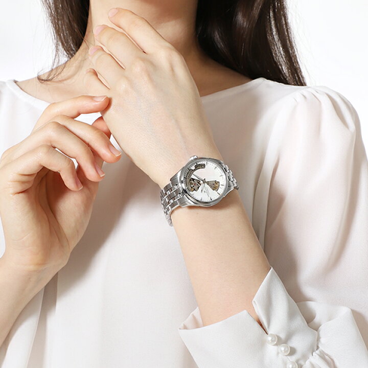 楽天市場 ハミルトン 公式 腕時計 Hamilton Jazzmaster Open Heart Lady ジャズマスター オープンハート レディ オートマティック 自動巻き 36 00mm ステンレススチールブレス マザーオブパール シルバー H レディース腕時計 女性 正規品 ブランド 楽天市場 ハミルトン 公式 腕時計 Hamilton Jazzmaster Open Heart Lady ジャズマスター オープンハート レディ オートマティック 自動巻き 36 00mm ステンレススチールブレス マザーオブパール シルバー H レディース腕時計 女性 正規品 ブランド