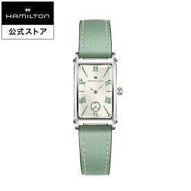 ハミルトン 公式 腕時計 HAMILTON American Classic Ardmore アメリカンクラシック アードモア クオーツ クォーツ 18.70MM レザーベルト シルバー × グリーン H11221014 レディース腕時計 女性 正規品 ブランド ビジネス シンプル