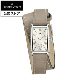 ハミルトン 公式 腕時計 HAMILTON American Classic Ardmore アメリカンクラシック アードモア クオーツ クォーツ 18.70MM レザーベルト シルバー × ベージュ H11221914 レディース腕時計 女性 正規品 ブランド ビジネス シンプル