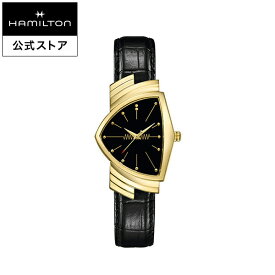 ハミルトン 公式 腕時計 HAMILTON Ventura ベンチュラ クオーツ クォーツ 32.30MM レザーベルト ブラック × ブラック H24301731 メンズ腕時計 男性 正規品 ブランド