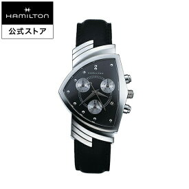 ハミルトン 公式 腕時計 HAMILTON Ventura ベンチュラ クオーツ クォーツ 32.30MM レザーベルト ブラック × ブラック H24412732 メンズ腕時計 男性 正規品 ブランド