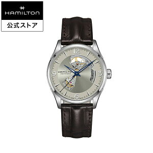 n~g  rv HAMILTON Jazzmaster Open Heart WY}X^[ I[vn[g I[g}eBbN  42.00MM U[xg x[W × uE H32705521 Yrv j Ki u
