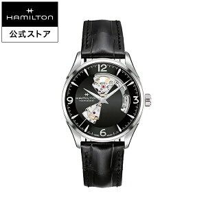 n~g  rv HAMILTON Jazzmaster Open Heart WY}X^[ I[vn[g I[g}eBbN  42.00MM U[xg ubN × ubN H32705731 Yrv j Ki u