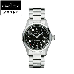n~g  rv HAMILTON Khaki Field J[L tB[h I[g}eBbN  38.00MM XeXX`[uX ubN × Vo[ H70455133 Yrv j Ki uh A