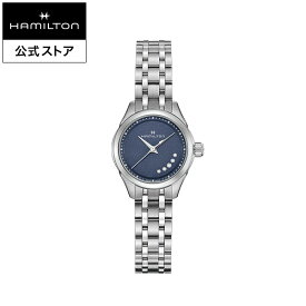 ハミルトン 公式 腕時計 HAMILTON Jazzmaster Lady quartz ジャズマスター レディ クオーツ クォーツ 26.00MM ステンレススチールブレス ブルー × シルバー H32111140 レディース腕時計 女性 正規品 ブランド ダイヤモンド