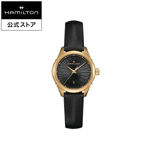 n~g  rv HAMILTON Jazzmaster Lady quartz WY}X^[ fB NI[c NH[c 30.00MM Texg ubN × ubN H32201430 fB[Xrv  Ki uh