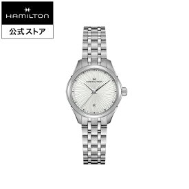 ハミルトン 公式 腕時計 HAMILTON Jazzmaster Lady quartz ジャズマスター レディ クオーツ クォーツ 30.00MM ステンレススチールブレス ホワイト × シルバー H32231110 レディース腕時計 女性 正規品 ブランド