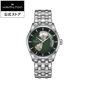 n~g  rv HAMILTON Jazzmaster Open Heart WY}X^[ I[vn[g I[g}eBbN  42.00MM XeXX`[uX O[ × Vo[ H32705160 Yrv j 