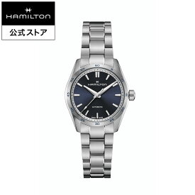 ハミルトン 公式 腕時計 HAMILTON Jazzmaster Performer Auto ジャズマスター パフォーマー オートマティック 自動巻き 34.00MM ステンレススチールブレス ブルー × シルバー H36115140 ユニセックス 男性 女性 正規品 ブランド ビジネス 2024