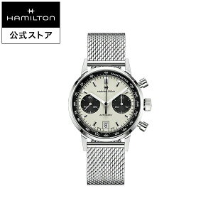 �n�~���g�� ���� �r���v HAMILTON American Classic Intra-Matic �A�����J���N���V�b�N �C���g���}�e�B�b�N �I�[�g�N���m �������� 40.00MM �X�e�����X�X�`�[���u���X �z���C�g × �V���o�[ H38416111 �����Y