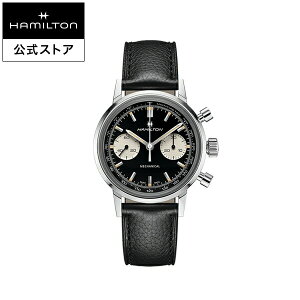 �n�~���g�� ���� �r���v HAMILTON American Classic Intra-Matic �A�����J���N���V�b�N �C���g���}�e�B�b�N �N���m�O���tH ���J�j�J�� �@�B�� �芪�� 40.00MM ���U�[�x���g �u���b�N × �u���b�N H38429730 ��