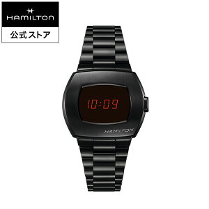 �n�~���g�� ���� �r���v HAMILTON American Classic PSR �A�����J���N���V�b�N PSR �f�W�^�� �N�I�[�c �N�H�[�c 40.80MM �X�e�����X�X�`�[���u���X �u���b�N × �u���b�N H52404130 �����Y�r���v �j�� ���K�i