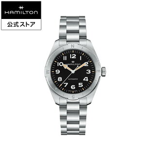 n~g  rv HAMILTON Khaki Field Expedition J[L tB[h GNXyfBV I[g}eBbN  41.00MM XeXX`[uX ubN × Vo[ H70315130 Yr