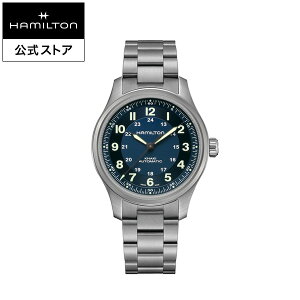 �n�~���g�� ���� �r���v HAMILTON Khaki Field �J�[�L �t�B�[���h �`�^�j�E�� �I�[�g�}�e�B�b�N �������� 42.00MM �`�^���x���g �u���[ × �V���o�[ H70545140 �����Y�r���v �j�� ���K�i �u�����h �A�E�g