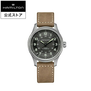 �n�~���g�� ���� �r���v HAMILTON Khaki Field �J�[�L �t�B�[���h �`�^�j�E�� �I�[�g�}�e�B�b�N �������� 42.00MM ���U�[�x���g �u���b�N × �u���E�� H70545550 �����Y�r���v �j�� ���K�i �u�����h �A�E