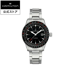 n~g  rv HAMILTON Khaki Aviation J[L ArG[V Ro[^[ I[g}eBbN  42.00MM XeXX`[uX ubN × Vo[ H76615130 Yrv j 