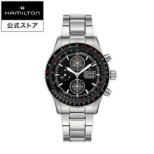 n~g  rv HAMILTON Khaki Aviation J[L ArG[V Ro[^[ I[g}eBbN  44.00MM XeXX`[uX ubN × Vo[ H76726130 Yrv j 