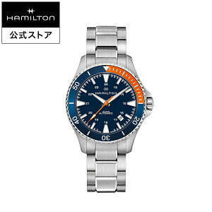 n~g  rv HAMILTON Khaki Navy Khaki Scuba J[L lCr[ XL[o I[g}eBbN  40.00MM XeXX`[uX u[ × Vo[ H82365141 Yrv j K
