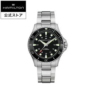 n~g  rv HAMILTON Khaki Navy Khaki Scuba J[L lCr[ XL[o I[g}eBbN  43.00MM XeXX`[uX ubN × Vo[ H82515130 Yrv j 