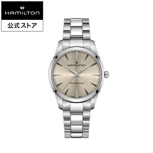 �n�~���g�� ���� �r���v HAMILTON Jazzmaster Quartz �W���Y�}�X�^�[ �N�I�[�c 40.00MM �X�e�����X�X�`�[���u���X �x�[�W�� × �V���o�[ H32461121 �����Y�r���v �j�� ���K�i �u�����h �r�W�l�X �V���v��