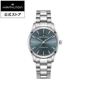 �n�~���g�� ���� �r���v HAMILTON Jazzmaster Quartz �W���Y�}�X�^�[ �N�I�[�c 40.00MM �X�e�����X�X�`�[���u���X �u���[ × �V���o�[ H32461141 �����Y�r���v �j�� ���K�i �u�����h �r�W�l�X �V���v��