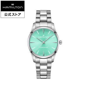 �n�~���g�� ���� �r���v HAMILTON Jazzmaster Quartz �W���Y�}�X�^�[ �N�I�[�c 40.00MM �X�e�����X�X�`�[���u���X �u���[ × �V���o�[ H32461161 �����Y�r���v �j�� ���K�i �u�����h �r�W�l�X �V���v��