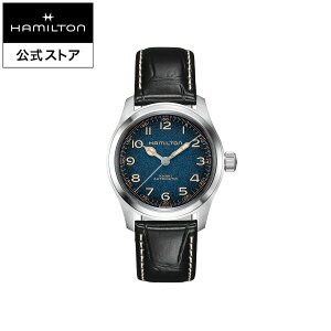 �n�~���g�� ���� �r���v HAMILTON Khaki Field Murph �J�[�L �t�B�[���h �}�[�t �I�[�g�}�e�B�b�N �������� 38.00MM ���U�[�x���g �u���[ × �u���b�N H70405740 �����Y�r���v �j�� ���� ���j�Z�b�N�X ���K