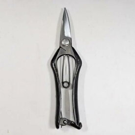【兼進】手打ち製　片刃芽切剪定鋏（兼進作）金止式 全長190mm No.96B◆園芸はさみ　庭木　剪定　盆栽　新商品　枝切　粗切　根切◆