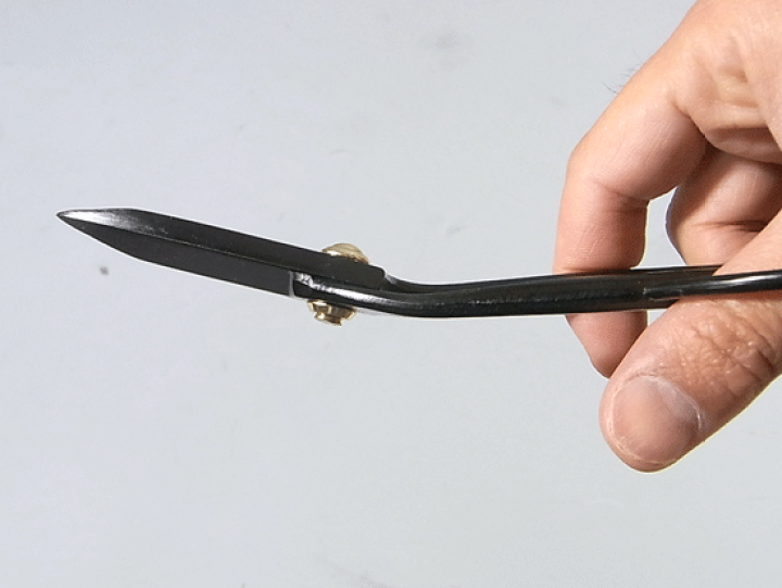 楽天市場】【兼進作】小枝切鋏 曲がり刃 NO.30A◇園芸はさみ