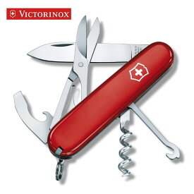 [VICTORINOX/ビクトリノックス]コンパクト（1.3405）メーカー保証書付◆ナイフ 折りたたみ 父の日　マルチツール ナイフツール サバイバルナイフ 携帯用工具 アウトドア プレゼント 15機能◆
