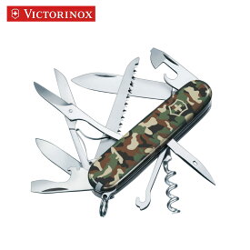 【VICTORINOX/ビクトリノックス】ハントマン　カモフラージュ（1.3713.94）メーカー保証書付◆マルチツール　父の日　ナイフツール　防災　サバイバルナイフ　携帯用工具　アウトドア　プレゼント　人気　刃物市場◆