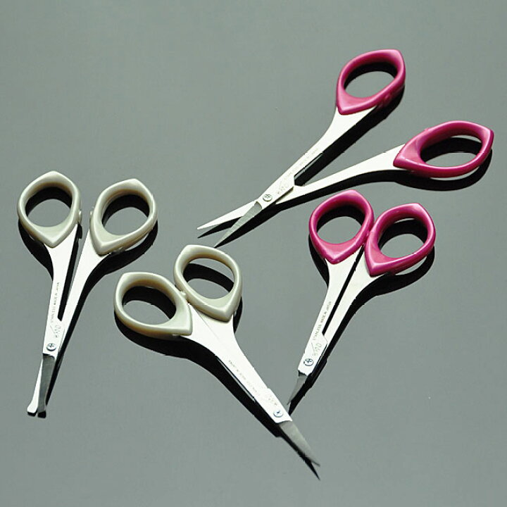 楽天市場 金田洋鋏 おしゃれはさみ 全4種類 ストレート 眉毛はさみ 甘皮はさみ 鼻毛はさみ 美容 刃物市場 刃物市場