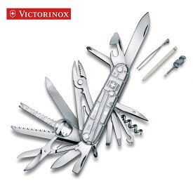 【VICTORINOX/ビクトリノックス】スイスチャンプ・シルバーテック（1.6794.T7）◆メーカー保証書付ナイフ　折りたたみ　マルチツール　折り畳み　防災　ナイフツール　折畳み　サバイバルナイフ　knife　携帯用　アウトドア　プレゼント　31機能　送料無料◆