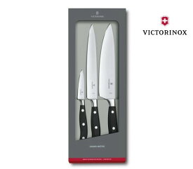 【VICTORINOX/ビクトリノックス】GrandMaitreグランメートル・シェフセット（7.7243.3）◆送料無料　包丁　ほうちょう　ナイフ　knife　ペティナイフ　キッチンナイフ　果物ナイフ　スライサー　包丁セット　贈り物　プレゼント　人気　刃物市場◆