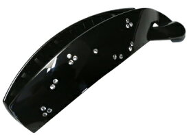 【バナナクリップ】★ポラリスティースクリップ［ヘアクリップ クリスタル ストーン キラキラ パール加工 気品 星座 ポラリス 多毛 大きめ ヘアアレンジ 結婚式 パーティ ヘッドアクセ ヘアアクセサリー 髪飾り］20200124