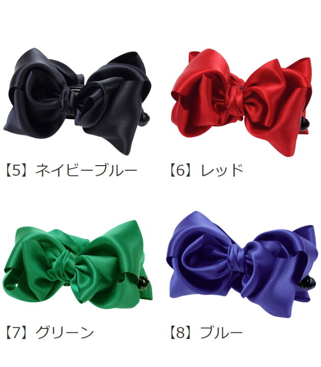 楽天市場】【バナナクリップ】☆リトルムーンレディクリップ［サテン 